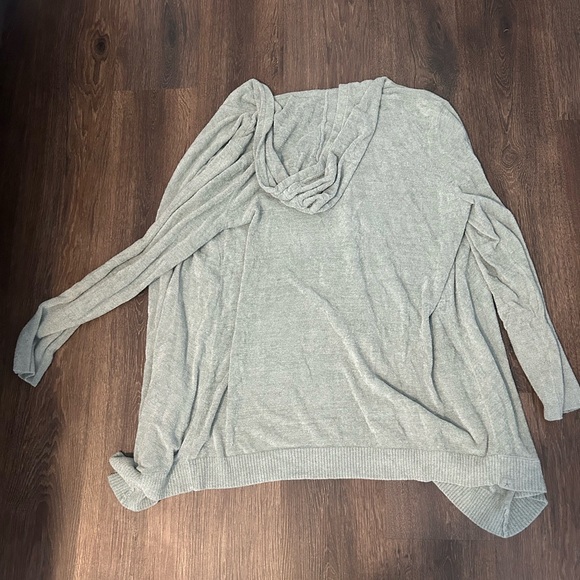 Barefoot Dreams Cozy Chic Ultra Lite Cardigan - size 1X - Picture 2 of 5